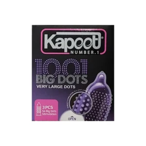 کاندوم خاردار BIG DOTS کاپوت بسته 3 عددی