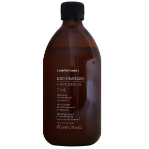 روغن بدن سفت کننده کامفورت زون سری بادی استراتژیست مدل Elasticizing حجم 450 میلComfort Zone Body Strategist Elasticizing Body Oil-450ML