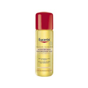 روغن ضدترک بدن اوسرین مدل Caring Oil حجم 125 میلEucerin Natural Caring Oil Vergeture Anti Stretch Marks-125ml