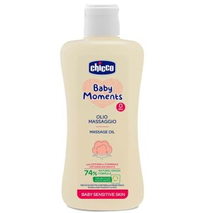 روغن ماساژ ضد حساسیت کودک چیکو مدل MOMENT حجم 200 میلی لیتر