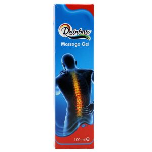 ژل ماساژ و ضد درد رینبو مدل Massage Gel کد 593 حجم 100 گرم