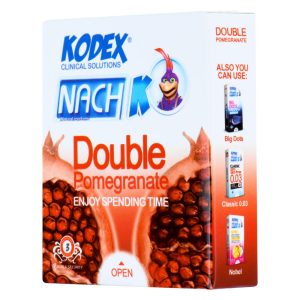 کاندوم کدکس مدل Double Pomegrante بسته 3 عددی