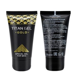 ژل تیتان طلایی Gold حجم دهنده آلت آقایان (اصل روسیه با ضمانت کتبی)