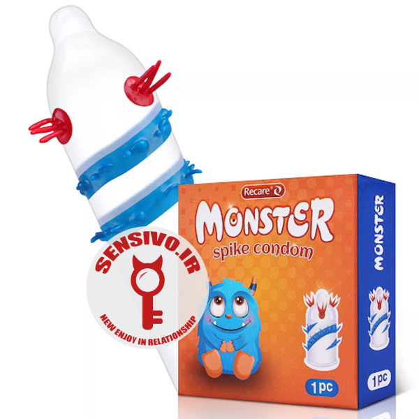 کاندوم فضایی MONSTER وارداتی و بسیار با کیفیت مدل 04